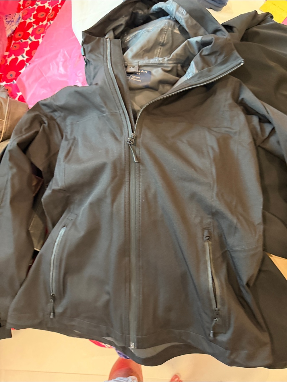 Cole Haan Black Utility Softshell Jacket